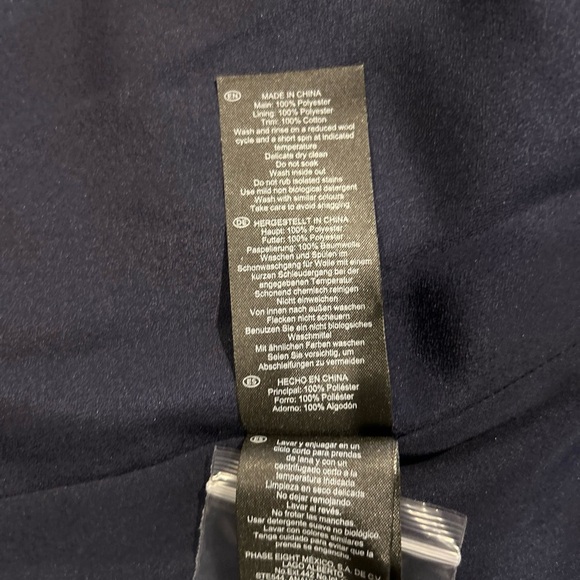 Hobbs London Sasha Tie Neck Floral Mini Dress, size 4. - Picture 10 of 10